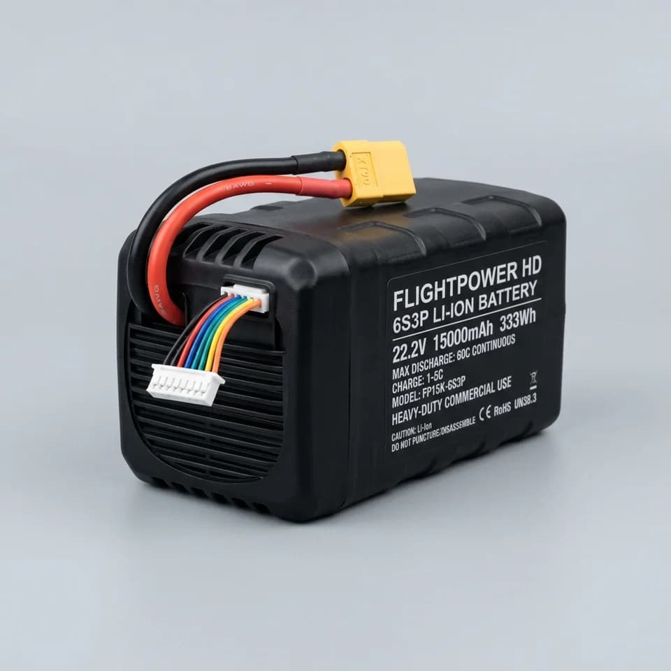 Аккумуляторная Li-Ion сборка 6S3P 12600–13500 мА·ч (Molicel P42A / P45B) — фото 1